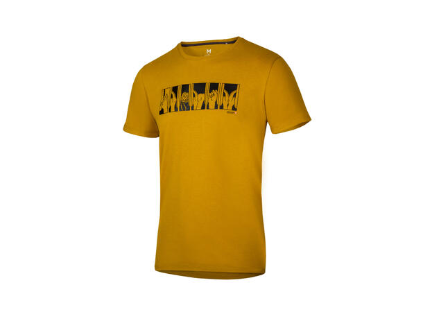 Ocun Classic T M`s hands in yellow dried tobacco S 